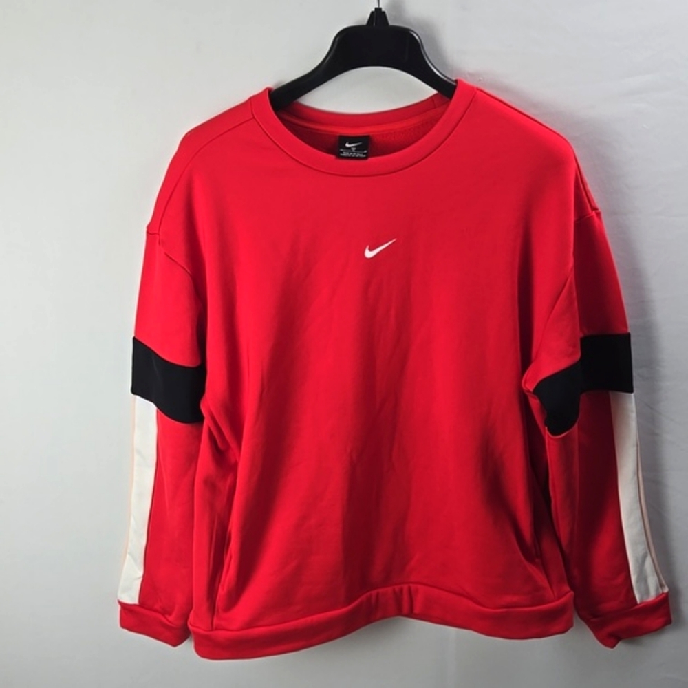 Nike Women's Fleece Pullover Therma Sweatshirt Sz M